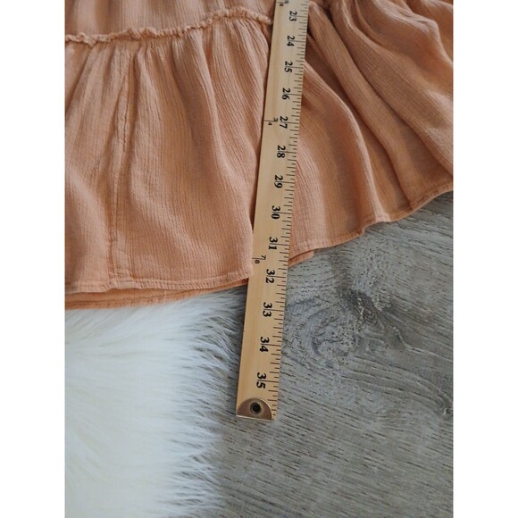 Free People Endless Summer See Ya There Women's Size M Minidress Light Cinnamon - Picture 10 of 10